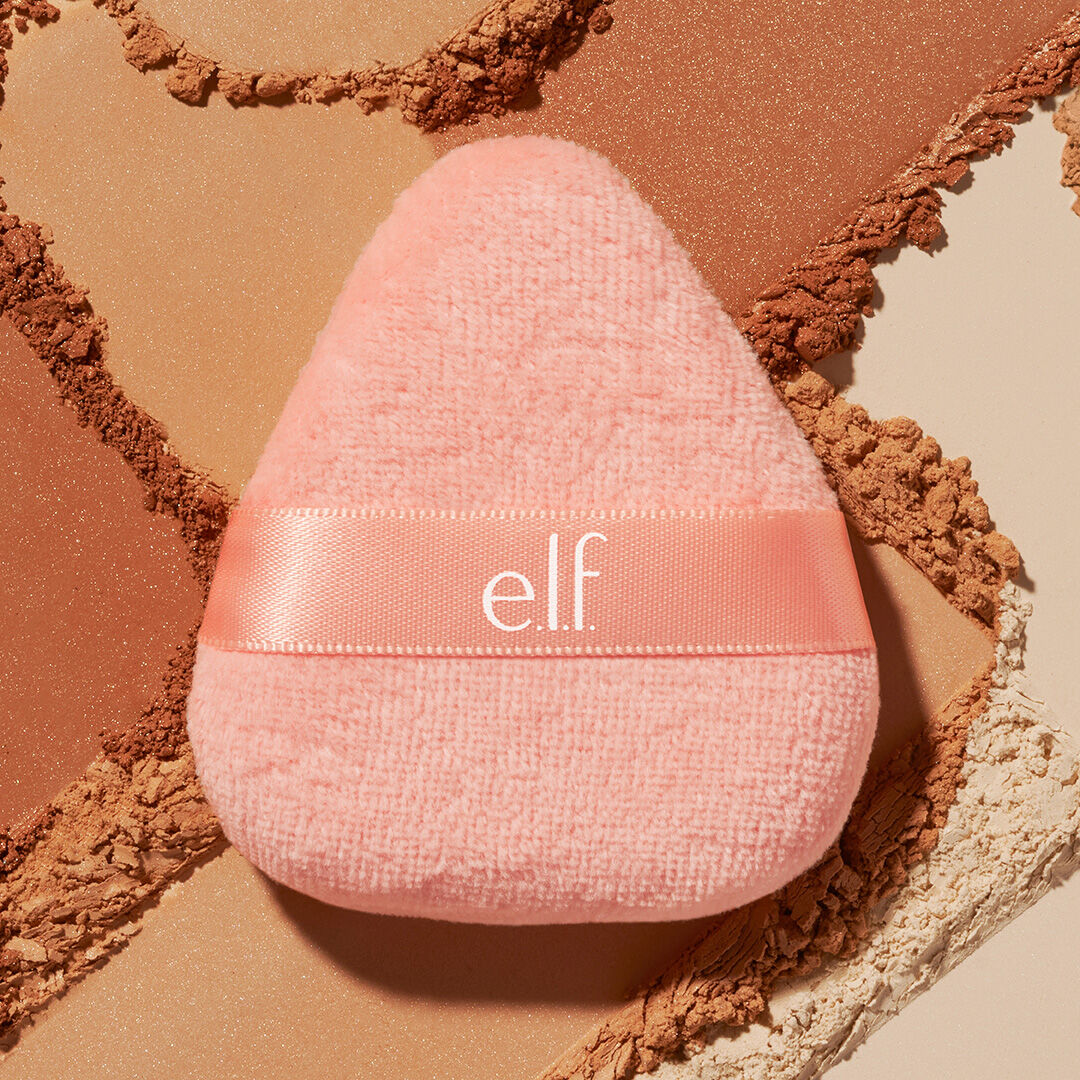 Halo Glow Triangle Powder Puff | e.l.f. Cosmetics