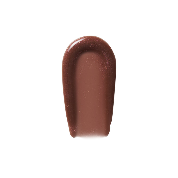 Chocolate Brown Lip Plumping Gloss Swatch