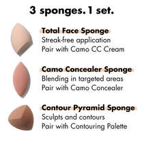 3 Makeup Sponges in 1 Set