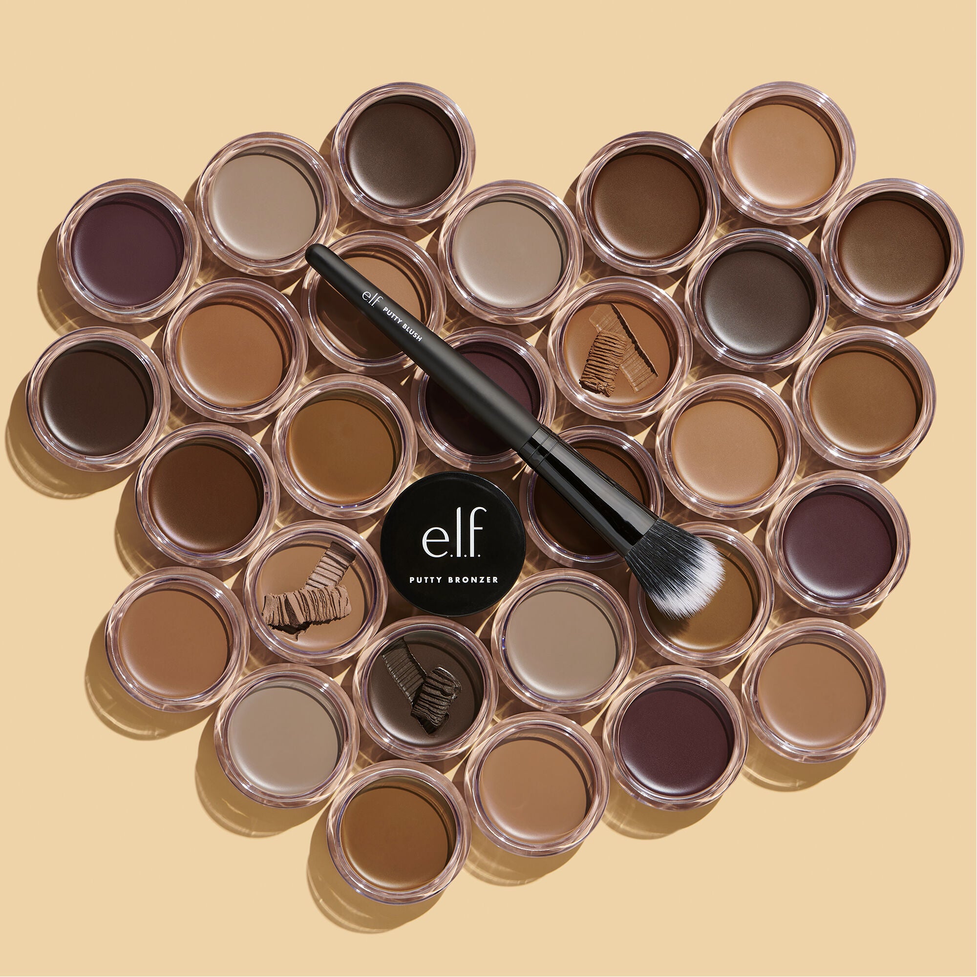 Putty Bronzer Cream to Powder Formula e.l.f. Cosmetics