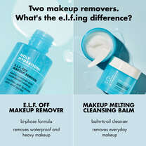 The Difference Between e.l.f. Off Makeup Remover and Makeup Melting Cleansing Balm