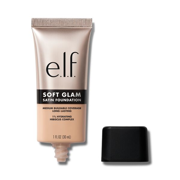 e.l.f. Cosmetics Soft Glam Satin Foundation In 25 Light Neutral - Vegan and Cruelty-Free Makeup
