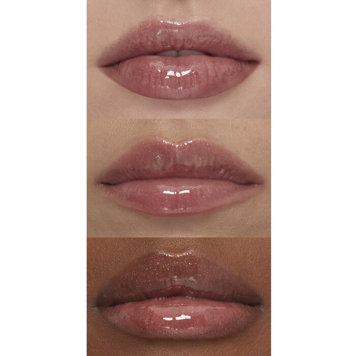 Lip Plumping Gloss, Chocolate Glaze - Rich brown shimmer