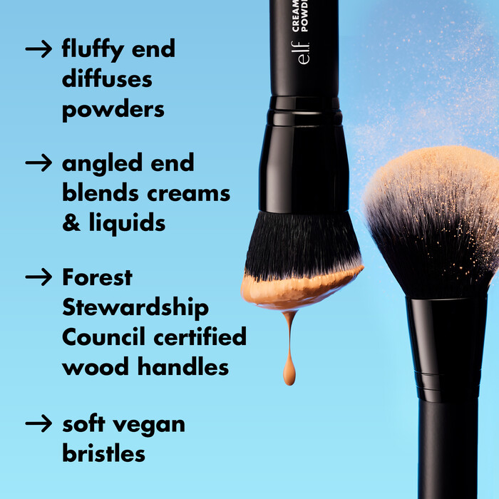 Soft Bristle Mixed Colors Blending Brushes Strong Handles and