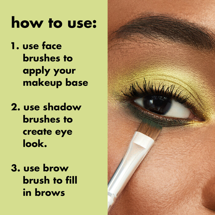 How to Use Face and Eye Brushes