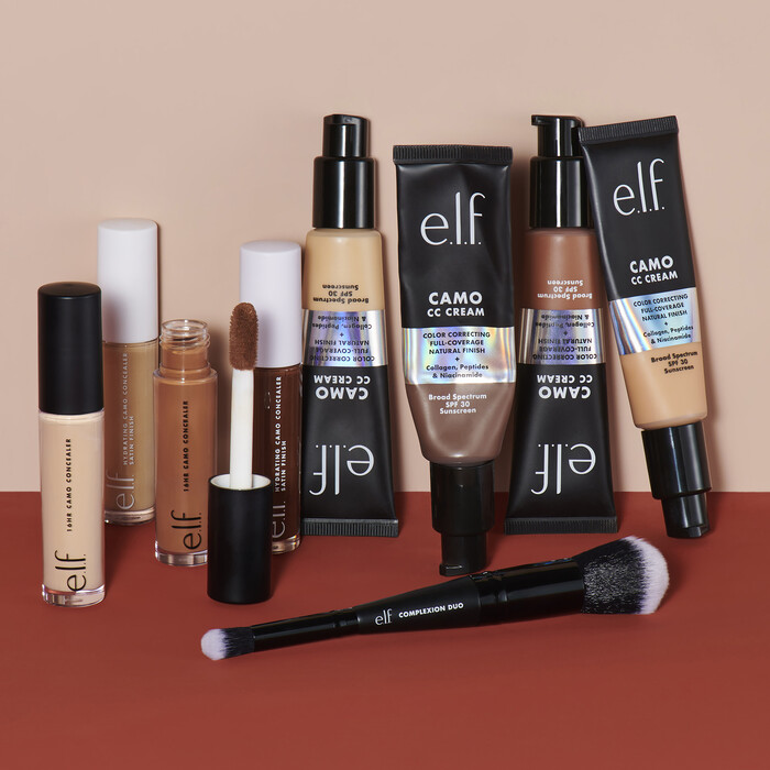  e.l.f. Hydrating Camo Concealer, Lightweight, Full Coverage,  Long Lasting, Conceals, Corrects, Covers, Hydrates, Highlights, Deep  Chestnut, Satin Finish, 25 Shades, All-Day Wear, 0.20 Fl Oz : Beauty &  Personal Care