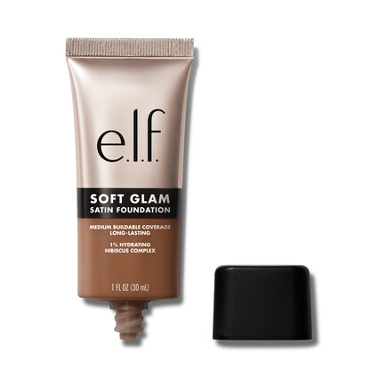 Soft Glam Satin Foundation, 52 Deep Cool - deep with cool undertones