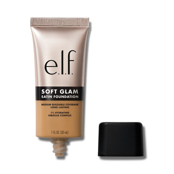e.l.f. Cosmetics Soft Glam Satin Foundation In 40 Tan Warm - Vegan and Cruelty-Free Makeup